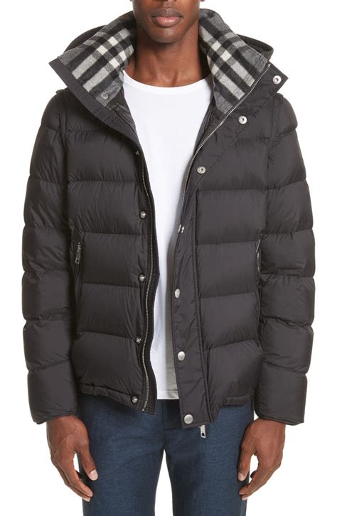 Burberry down jacket sale